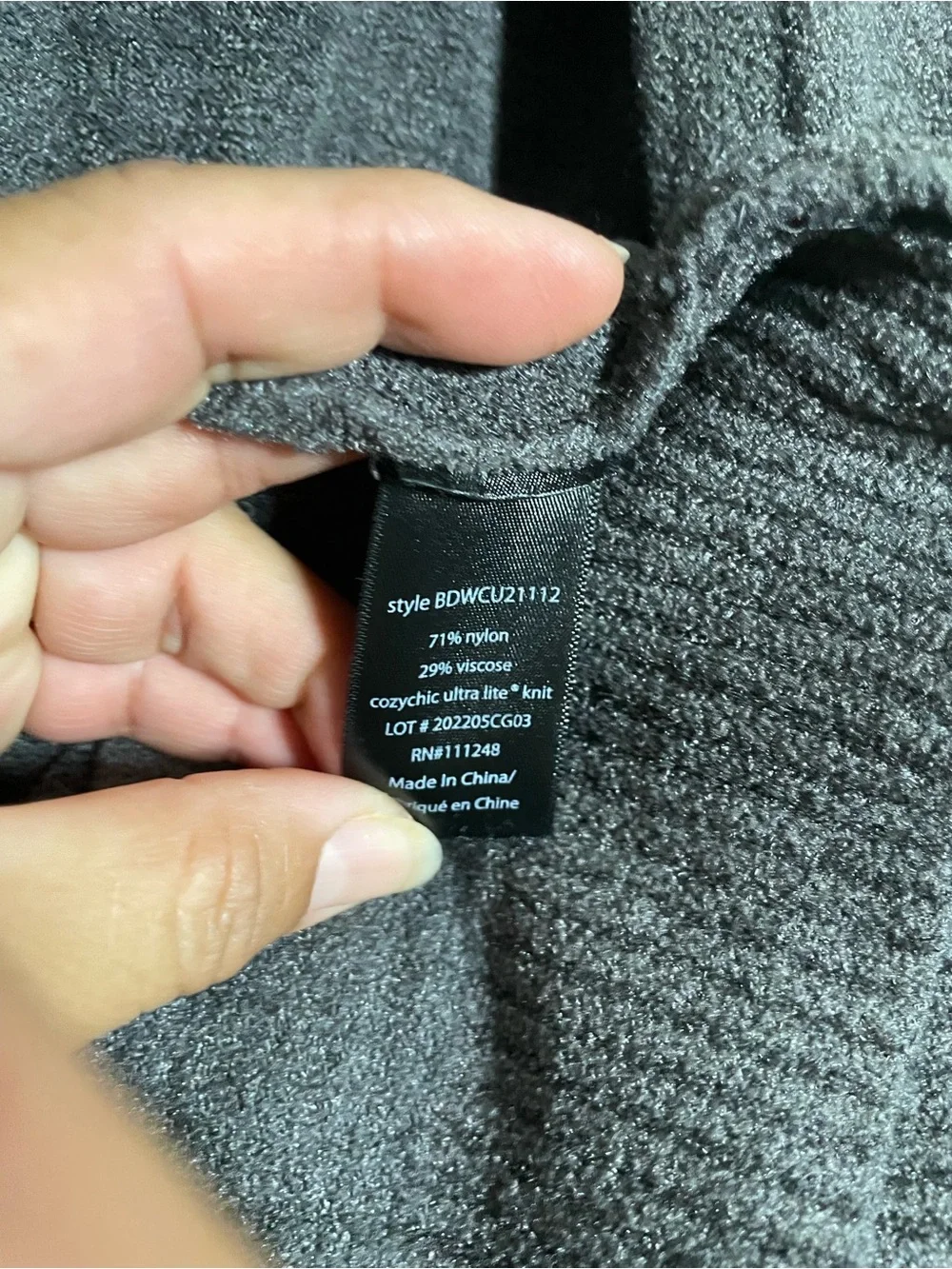 Barefoot Dreams CozyChic Hooded Cardi Sweater with Pockets